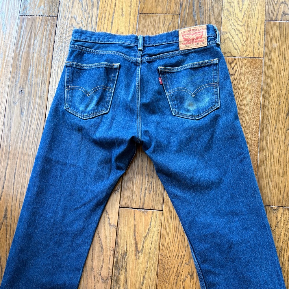 Men’s 505 Straight Leg Levi’s 34 Waist 30 Length - Picture 2 of 2